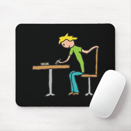 Hausaufgaben Mousepad (Mit Mouse)