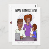 Hausaufgaben Postkarte (Vorne/Hinten)