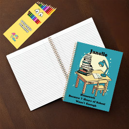 Hausaufgaben: Weil 7 Stunden Schulzeit nicht genug Notizblock