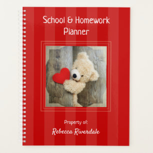 Hausaufgabenplaner - Teddybär - HAMbyWG Planer