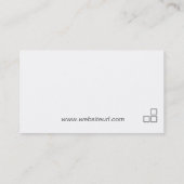 hausbau visitenkarte (Rückseite)