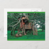 Hausbaum Postkarte (Vorne/Hinten)