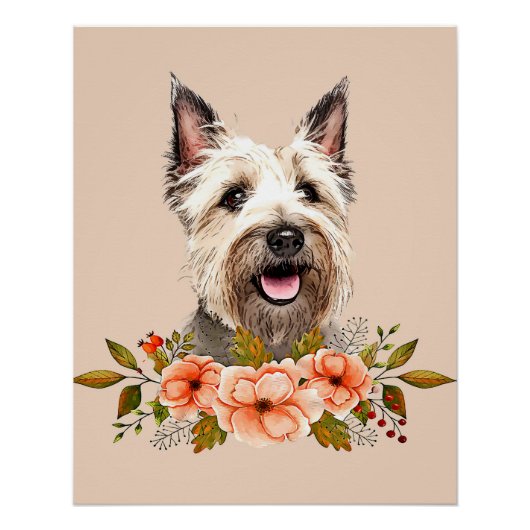 Hausbesitzer Geschenk Custom Dog Wall Art Niedlich Poster (Vorderseite)