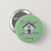 Hausbesitzer-Knopf Button (Vorne & Hinten)
