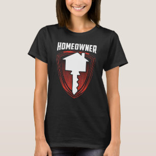 Hausbesitzer Zuhause House Landlord T-Shirt