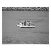 Hausboot Fotodruck (Vorne)