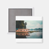 Hausboot Magnet (Vorderseite/Rückseite)