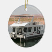 Hausboot, See Powell, Arizona, USA 5 Keramikornament (Links)