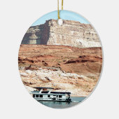 Hausboot, See Powell, Arizona, USA 7 Keramikornament (Links)