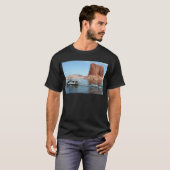 Hausboot, See Powell, USA T-Shirt (Vorne ganz)
