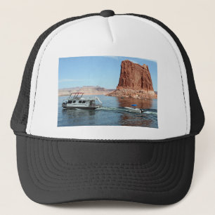 Hausboot, See Powell, USA Truckerkappe