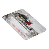 Hausboote in der Nähe von Pont Bir-Hakeim - Paris Magnet (Rechte Seite)