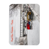 Hausboote in der Nähe von Pont Bir-Hakeim - Paris Magnet (Vertikal)