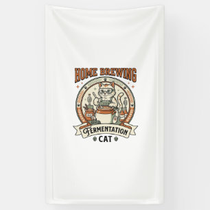 Hausbrauen Fermentation Katze Hausbrauen Ferment Banner