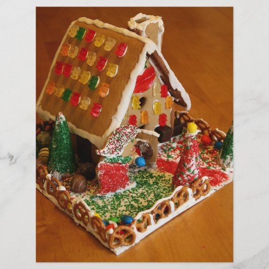 Häuschen aus Lebkuchen Flyer (Vorne)