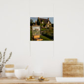 Häuschenmalerei Poster (Küche)