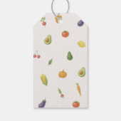 Hauseigene Babydusche Danke Geschenkanhänger (Rückseite)