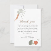 Hauseigene Kinderdusche dank Karte (Vorderseite)