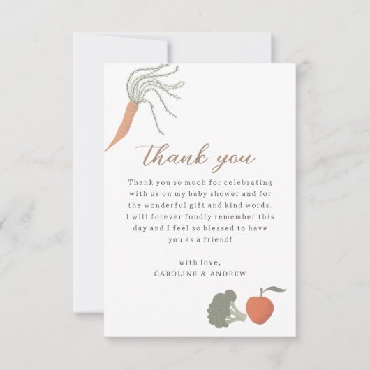 Hauseigene Kinderdusche dank Karte (Vorderseite)