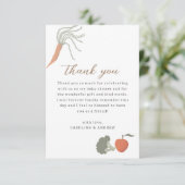 Hauseigene Kinderdusche dank Karte (Stehend Vorderseite)