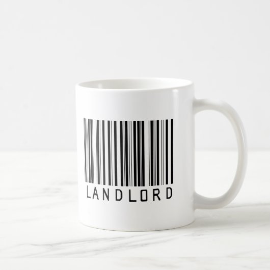 Hauseigentümer-Bar-Code Kaffeetasse (Rechts)