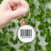 Hauseigentümer-Bar-Code Schlüsselanhänger (Hand)