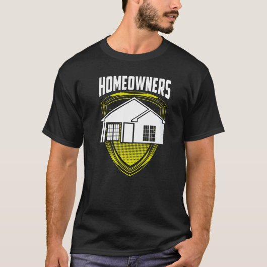 Hauseigentümer Landlord Homeowner Zuhause House T-Shirt (Vorderseite)