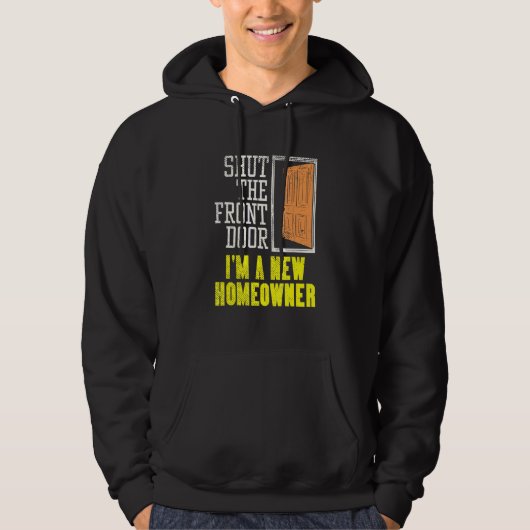 Hauseigentümerdesign für die Hauswärmung schließt  Hoodie (Vorderseite)