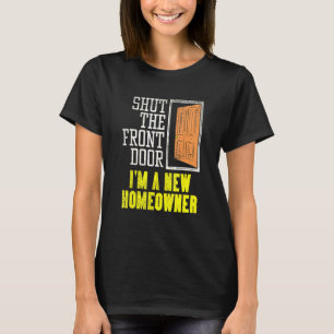 Hauseigentümerdesign für die Hauswärmung schließt T-Shirt