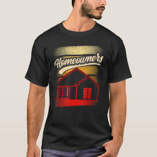 Hauseigentümerhaus Landlord Zuhause Hauseigentümer T-Shirt