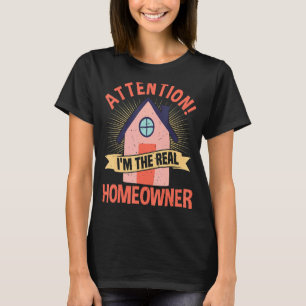 Hauseigentümerquote Immobilienkäufer Proud New Hou T-Shirt