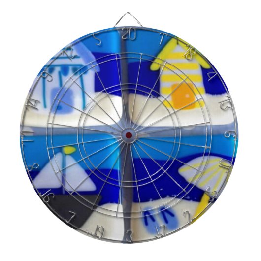 Häuser 1 dartscheibe (vorne)