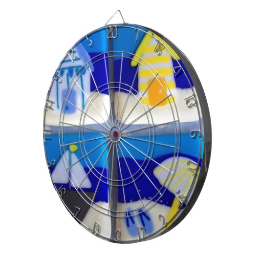 Häuser 1 dartscheibe (Vorderseite rechts)