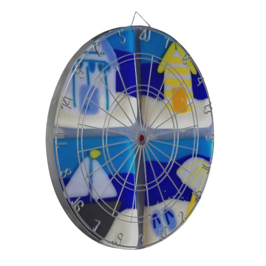 Häuser 1 dartscheibe (Vorderseite Links)