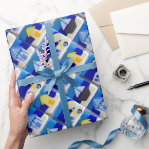 Häuser 1 geschenkpapier