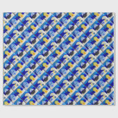 Häuser 1 geschenkpapier (Flach)