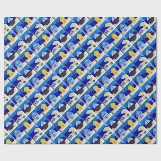 Häuser 1 geschenkpapier (Flach)