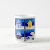 Häuser 1 kaffeetasse (Mittel)