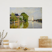 Häuser am Achterzaan - Claude Monet Poster (Küche)
