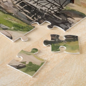 Häuser am Fluss Puzzle (Seite)