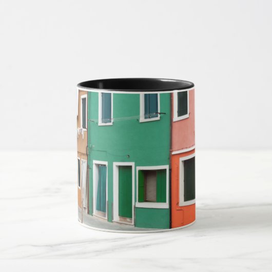 Häuser am Meer Tasse (Zentrum)