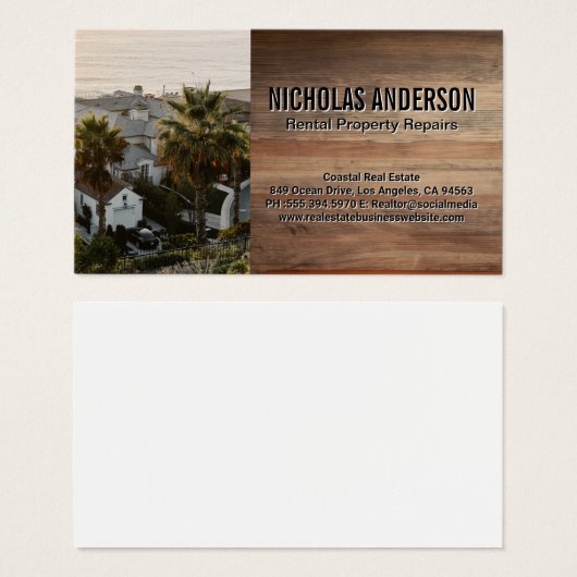 Häuser an der Küste (Vorne & Hinten)