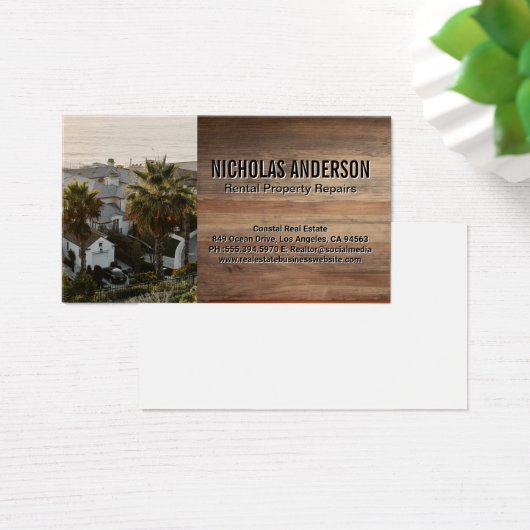 Häuser an der Küste (Schreibtisch)