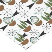 Häuser aus dem Mittelalter auf Weiß | Schönes Retr Kurzer Tischläufer (Ecke)