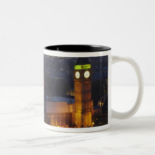 Häuser des Parlaments, Big Ben, Westminster Zweifarbige Tasse