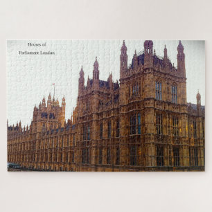 Häuser des Parlaments London. Jigsaw Puzzle