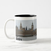 Häuser des Parlaments - London Zweifarbige Tasse (Links)