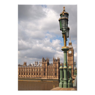 Häuser des Parlaments und des Big Ben in Fotodruck