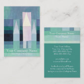 Häuser durch Paul Klee-Visitenkarte Visitenkarte (Vorne/Hinten)