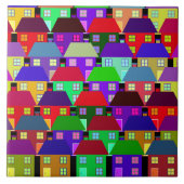 HÄUSER FARBHAFTE ZUHAUSE COMMUNITY FLIESE (Vorderseite)